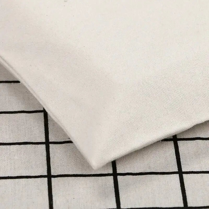 sac main toile coton beige simple sans fermeture éclair normcore minimaliste