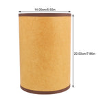 abat jour moderne beige marron texture grunge opacité tringle E27 E14