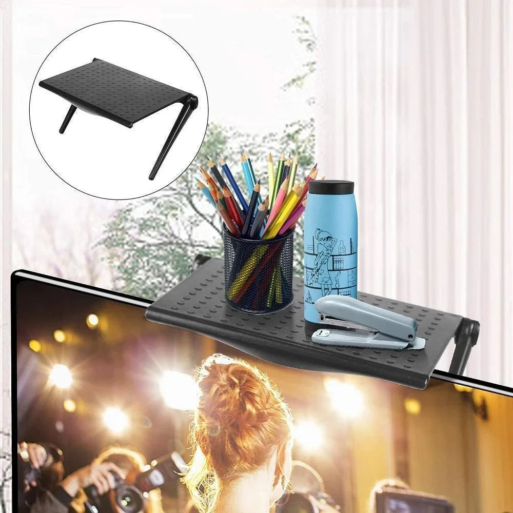 support pliable clips noir texture diamantée moderne porte crayons tasse agrafeuse télécommande plante pompe
