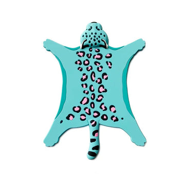 porte gobelet animaux imprimés créatif moderne adhésif rose jaune bleu marron tigre léopard