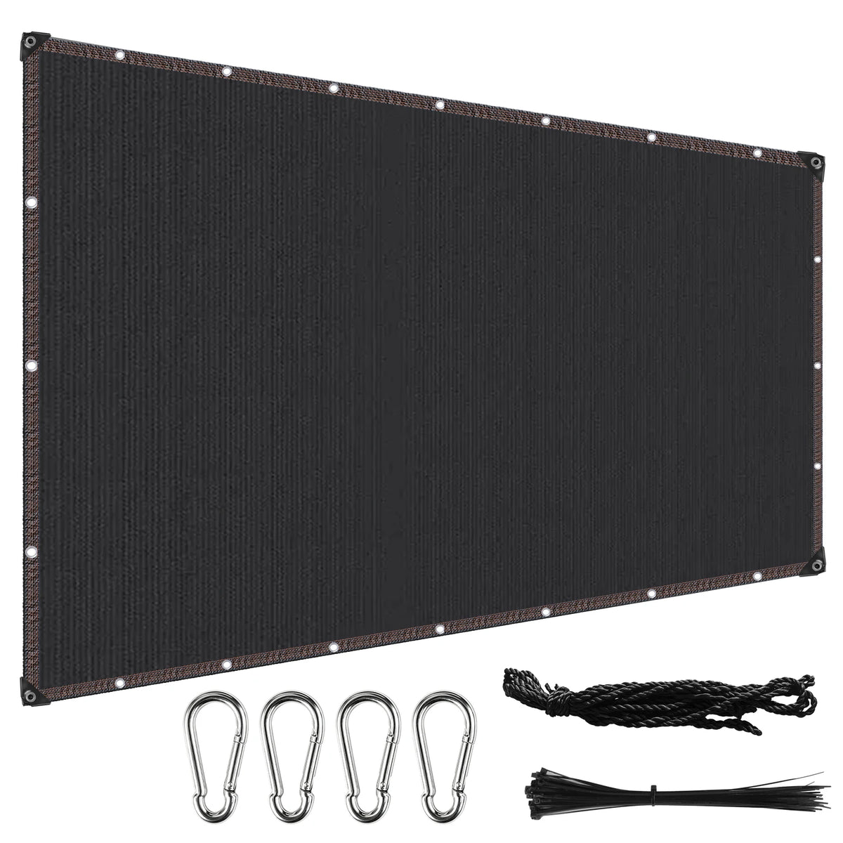 toile marron noir tissée fine moderne anneaux snap hook corde elastic ball strapsiaux