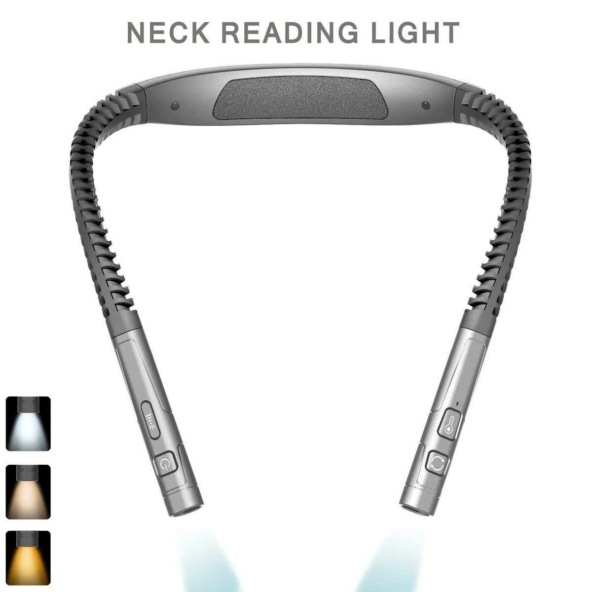 lampe lecture flexible led rechargeable violet bleu marine moderne texturée indicators batterie