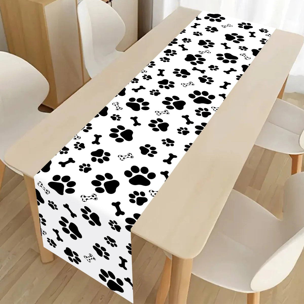 nappe table carreaux noir blanc motif festives polyestre rouge variées festive