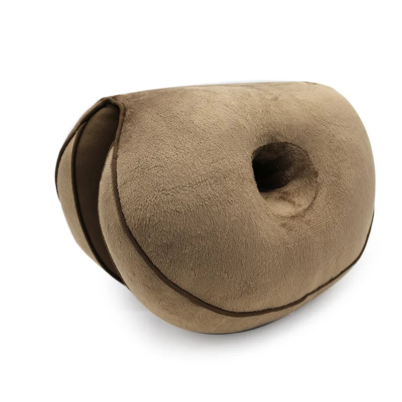 coussin ergonomique rose vif doux mousse mémoire forme polyester coton moderne massage