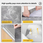 tapis sol auto adhésif gris marbre moderne imperméable résistant haute température ventilé durable retire
