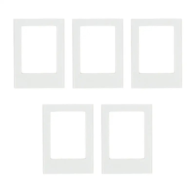 cadres photo aimants couleurs violet rose bleu moderne minimaliste cartes postales