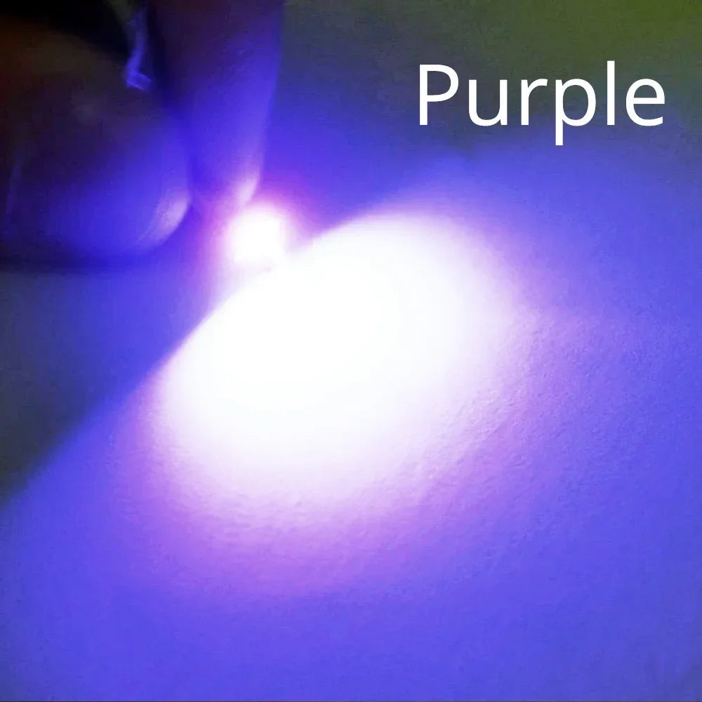 Diodes led super brillantes jaune vert bleu rose violet blanc rouge modernes décoration atmosphère