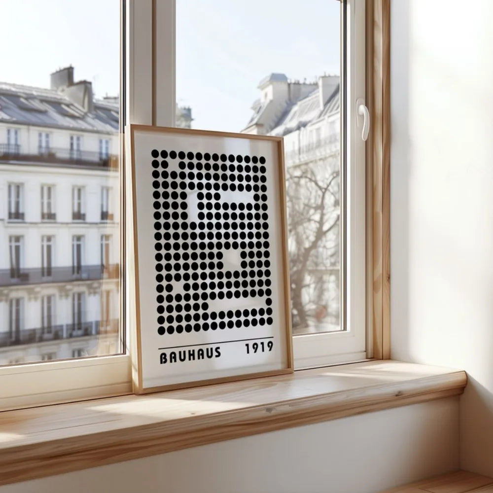 affiches noir blanc graphiques abstraites modernes minimalistes géométriques encre imperméable toile sans cadre