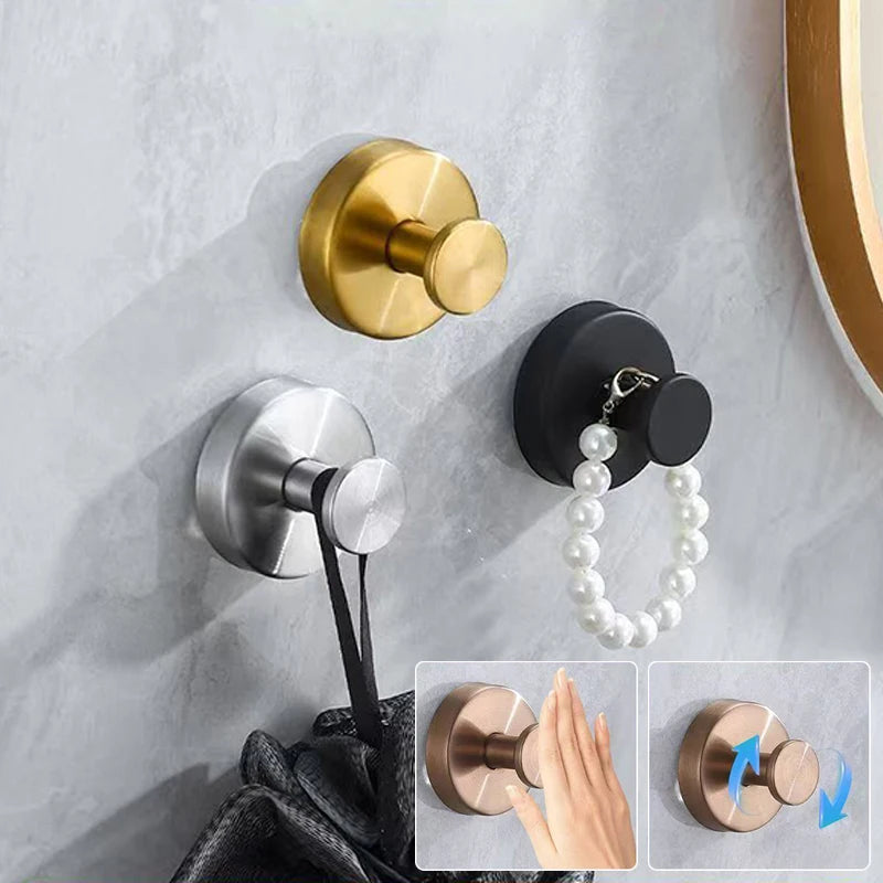 porte serviettes mural or noir argent adhésif moderne salle bain serviette bracelet métal inoxydable