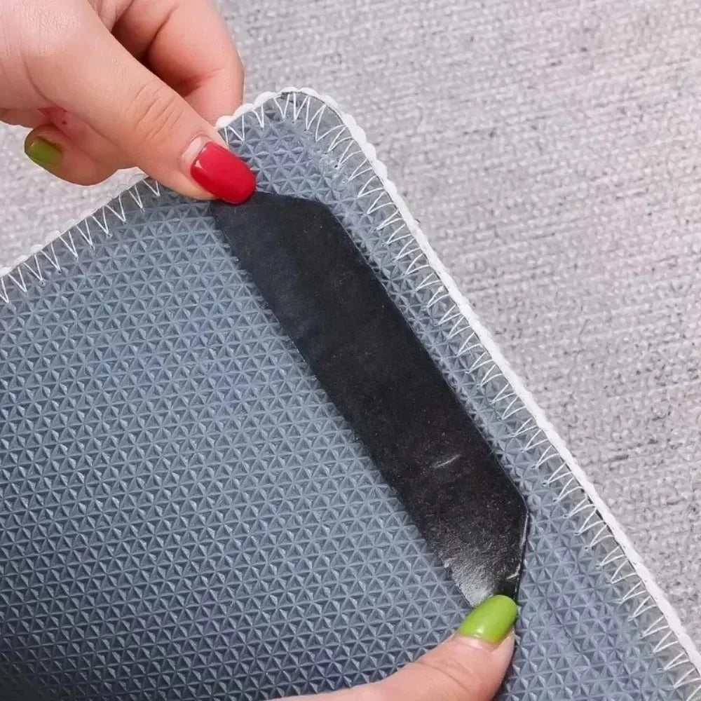 patins antidérapants tapis adhésifs noir gris blanc beiges opaques texturés fixations utilitaires