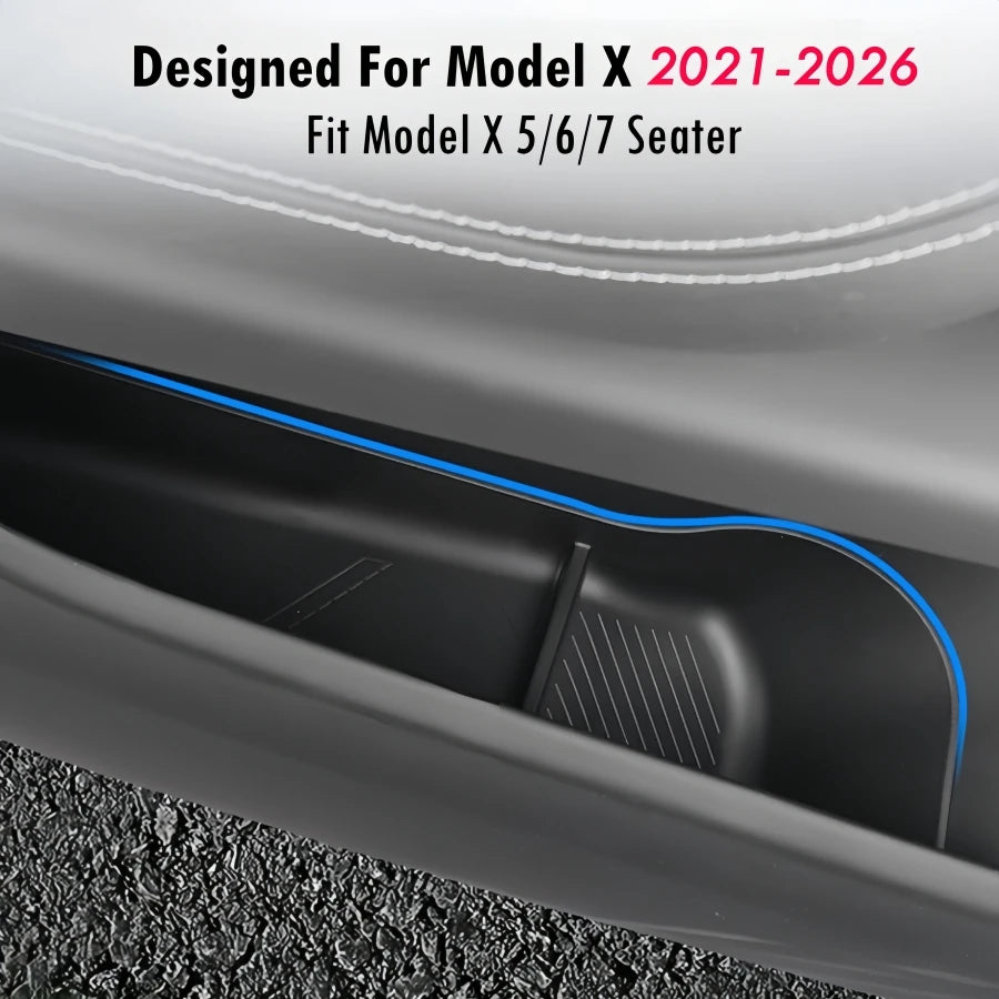 organisateurs porte voiture tesla model texturés adhésifs modernes minimalistes noirs gris clair