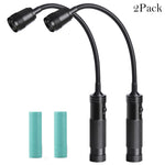 lampe torche flexible led super brillante base magnétique zoomable barbecue lecture travail