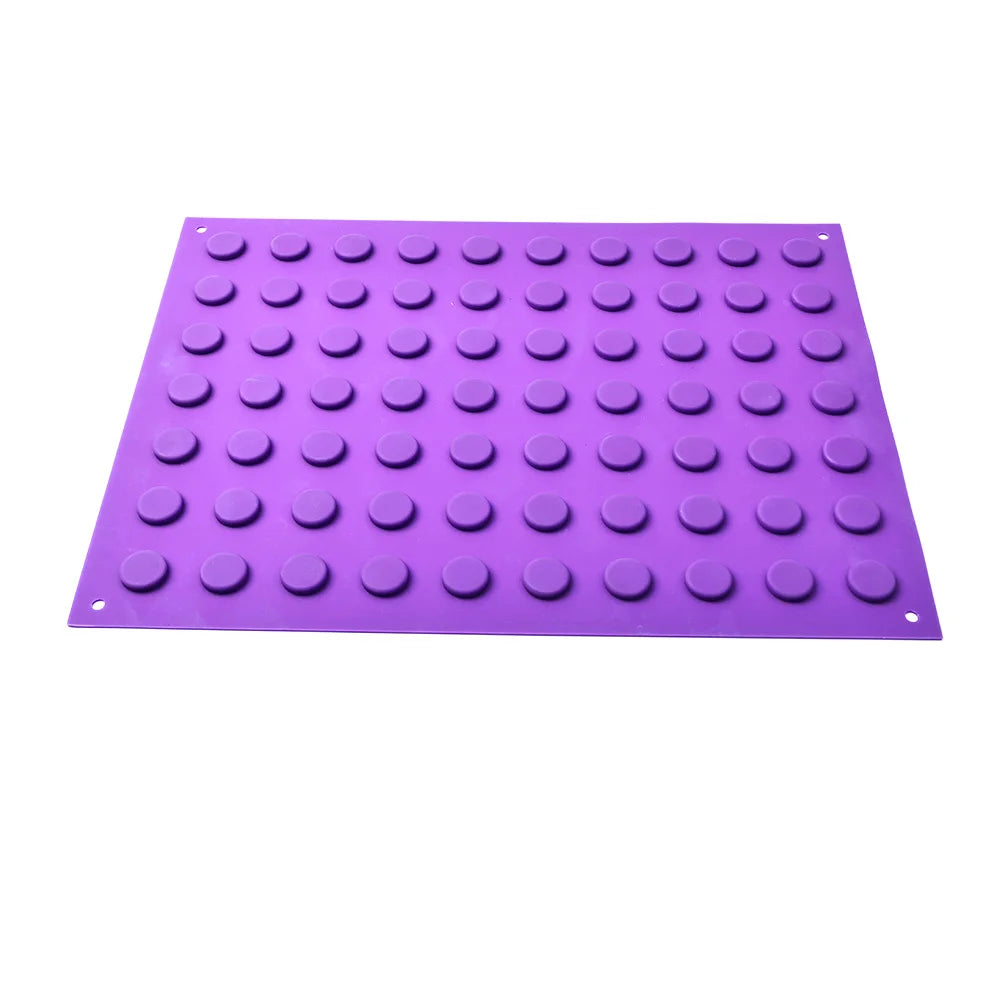tapis protection violet grands points circulaires moderne autoclavable réutilisable antidérapant chirurgical