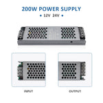 alimentation electrique 24v led 12v 60w 100w 200w 300w 400w aluminium industrielle