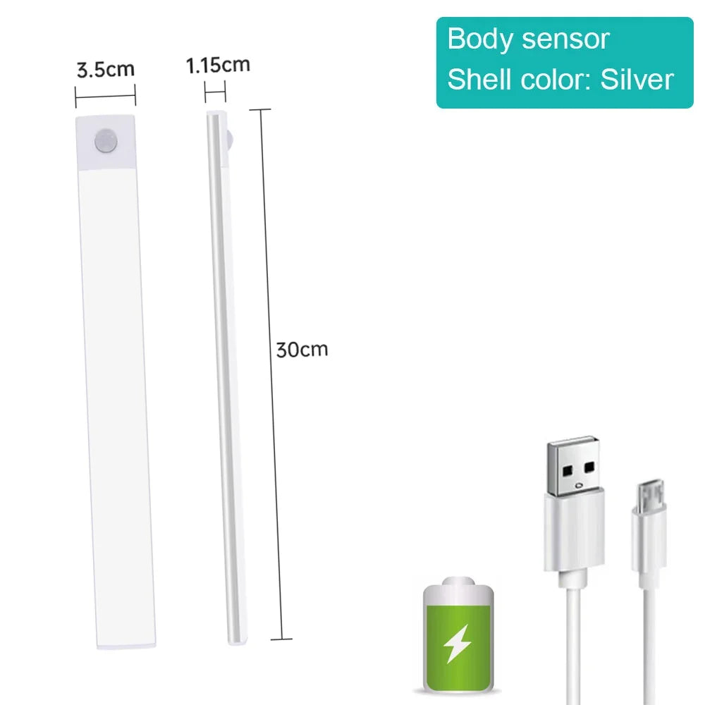 lampe led sans fil rechargeable aimantée interrupteur tactile sensorielle usb moderne blanc minimaliste