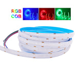 ruban led flexible blanc moderne 24v 840leds rgb cct adhésif inclusion câbles connecteurs