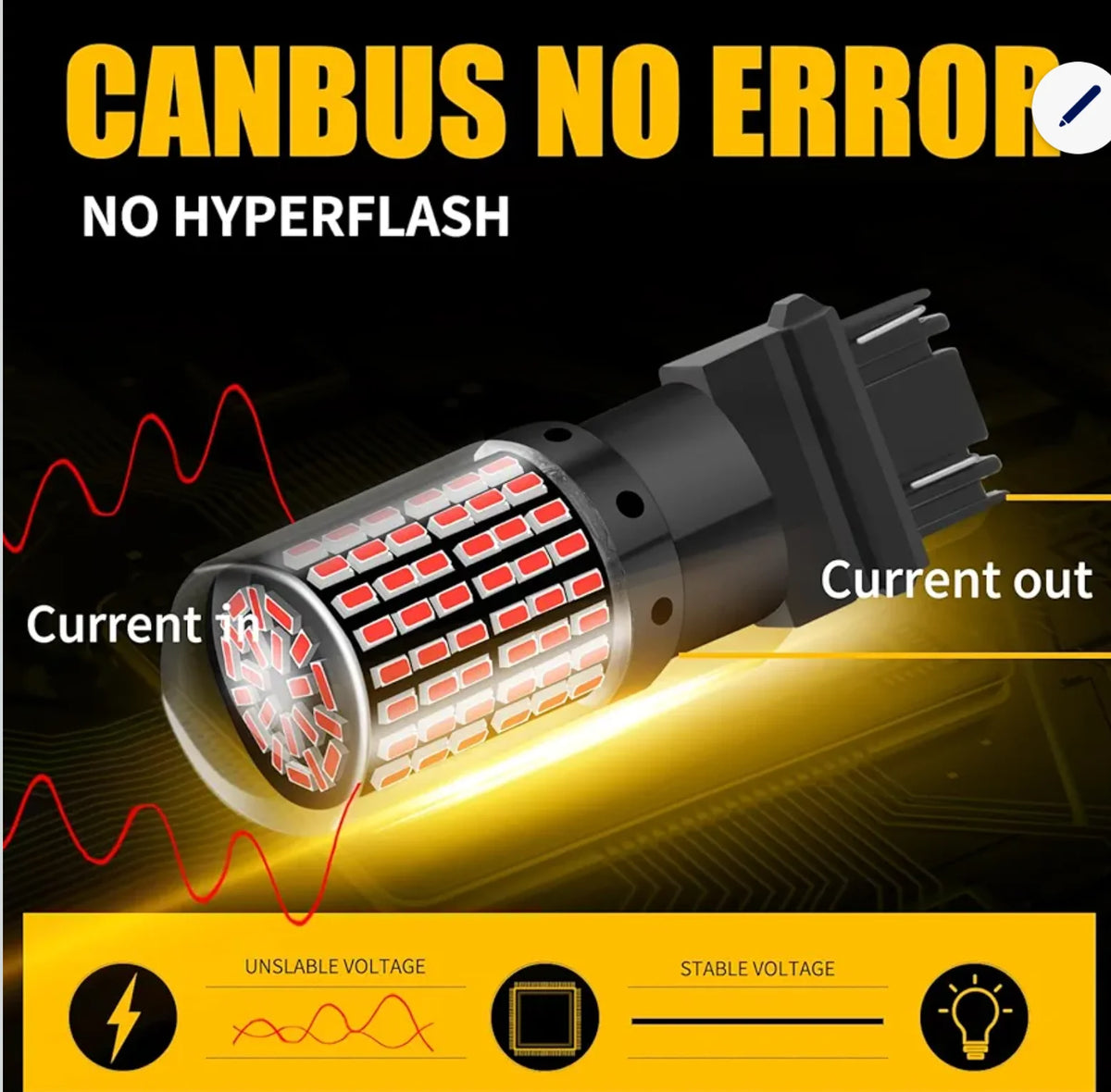ampoules led super lumineuses rouge brillant noir moderne clignotant diodes smd 12v technologie auto