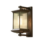lampe murale transparente classique noire entrée chambre étude salle bain