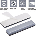 protections pieds meubles gris clair adhésives modernes 19x70mm pack 10 pièces