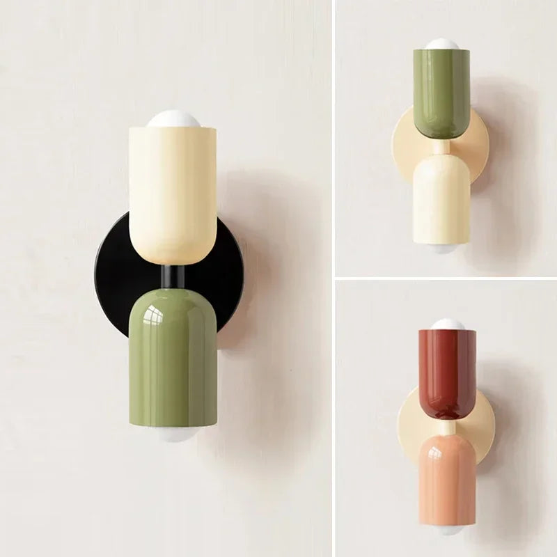 Applique murale colorée nordique design moderne