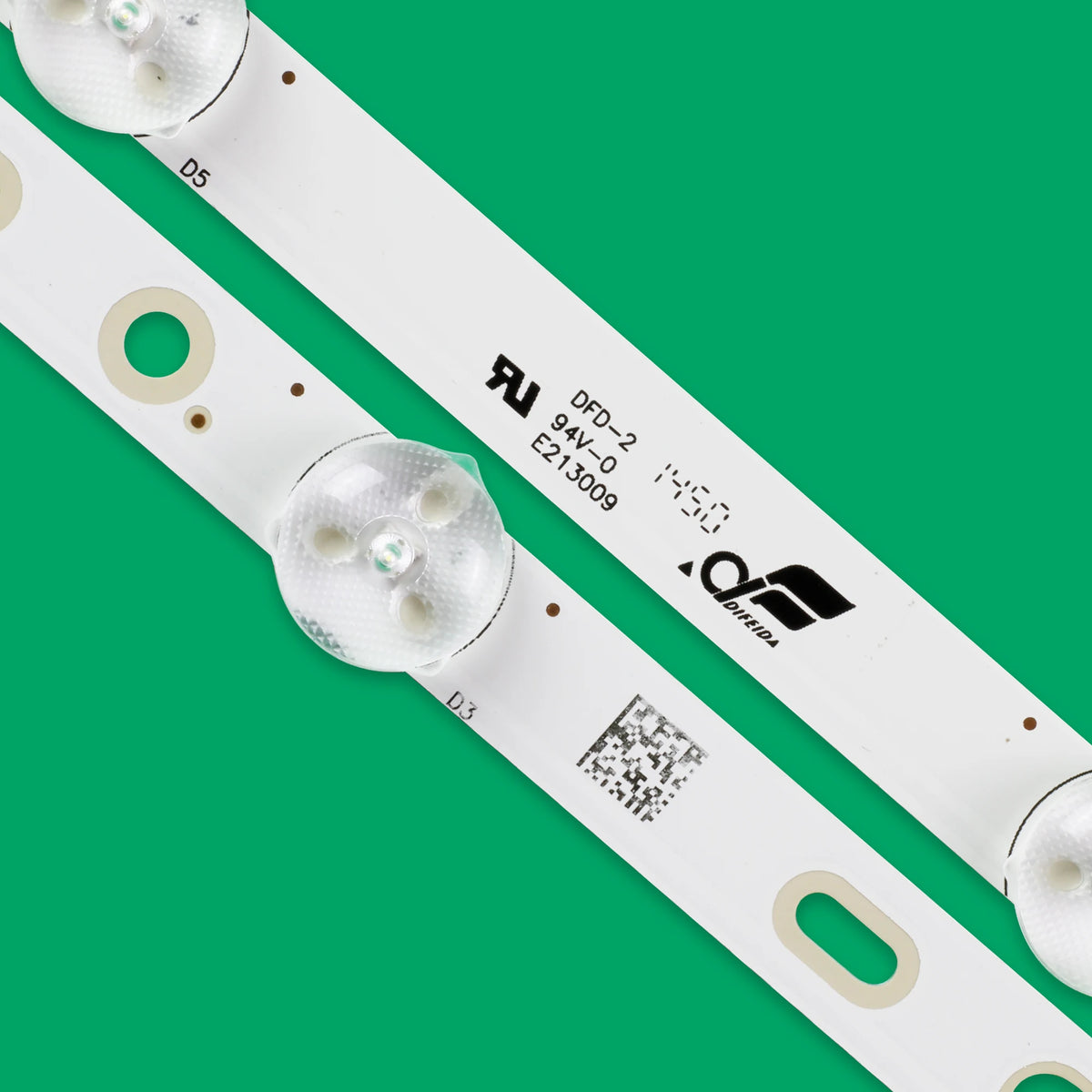 bande lumineuse led blanc moderne perforations adhésif sécurité ul qr code