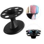 porte outils coiffeur présentoir brosses ciseaux peigne salon noir rose bleu professionnel utilitaire