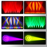 projecteur scène professionnel led 200w noir moderne effets arc ciel dmx disco