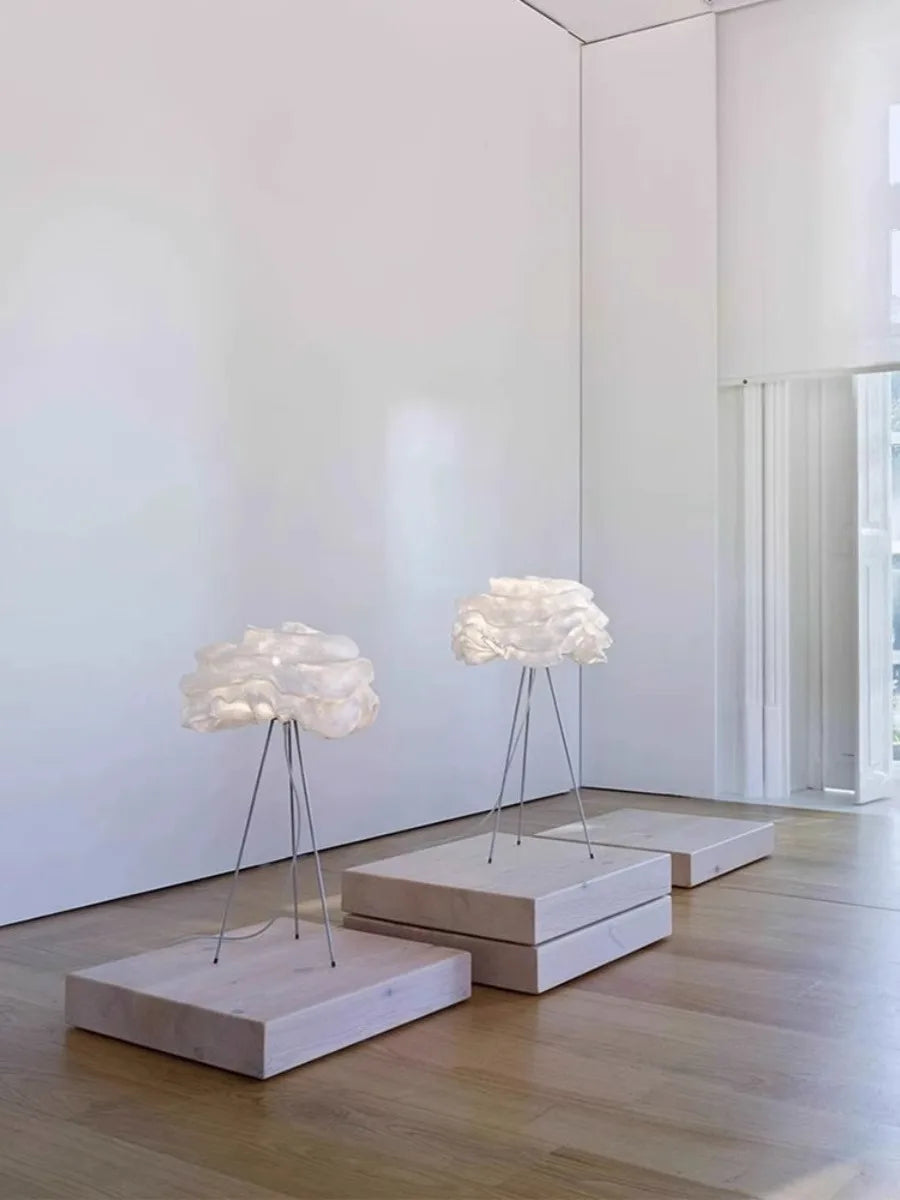 lampe suspendue moderne blanche rose brillante salon chambre