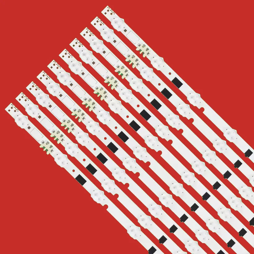 ruban led transparent 3v 1150mm moderne 7+11 leds connecteurs