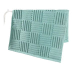 gant cuisine coton rayures vertes gris bleu beige absorption rapide anti dérapant moderne crochet