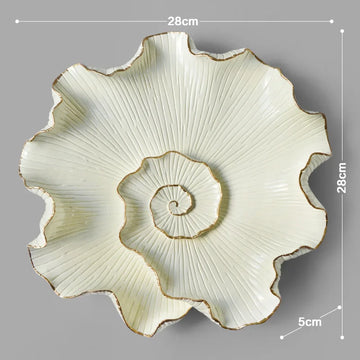 décoration murale plaque or blanc noir spirale élégante adhésive moderne chambre salon