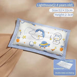 oreiller bébé dessin animé mémoire cou quatre saisons doux coton polyester