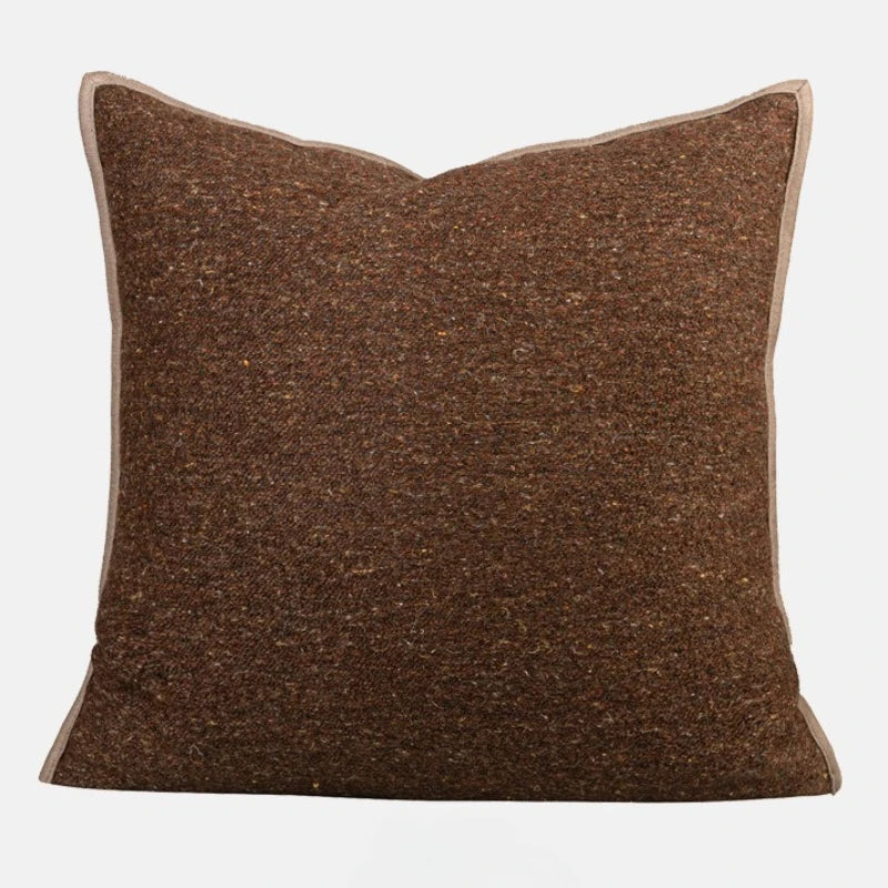 taies d'oreiller géométriques polyester doux moderne beige blanc maison hospitalière