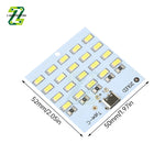 Panneau LED blanc 52mm 50mm USB Type 20 LED emergency light