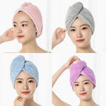 serviettes microfibre absorbantes couleurs gris rose bleu clair modernes clips fixation rapide toilette 66x25cm