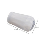 moule silicone géométrique moderne vase blanc minimaliste 100ml 250ml 500ml 50ml
