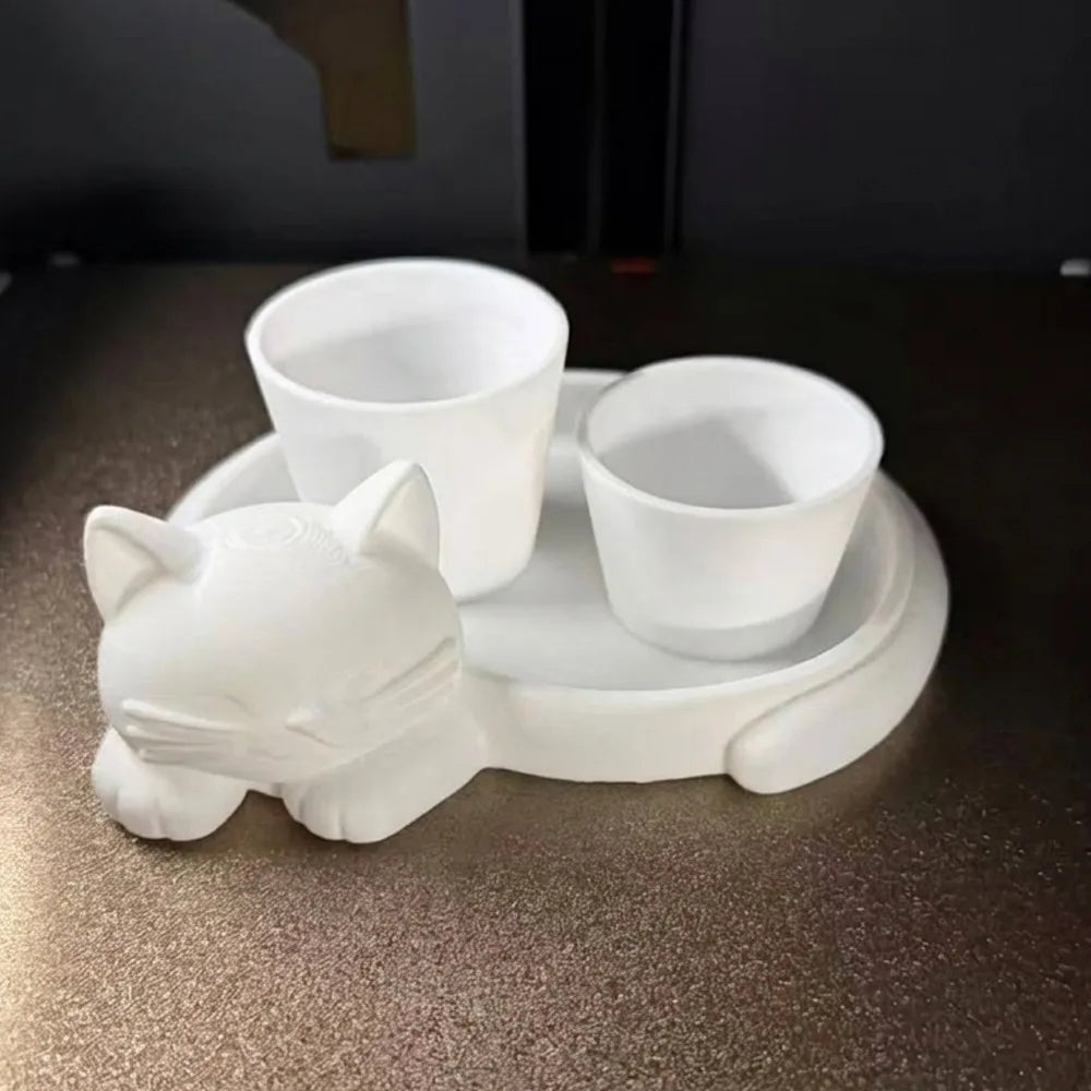 pots plantes support chatons couleur rose blanc moderne chambre