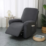 housses fauteuil relax tissu motifs gris moderne adhésif poche salon extérieur