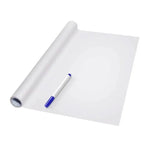 tableau blanc autocollant moderne adhésif 200cm 45cm opacité marqué blanc éducation graffiti