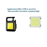 lampe led cob chip carré blanc jaune bleu clair industrielle technique campingextérieur