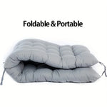 coussins banc extérieurs solides sangles taille moyenne couleur rouge gris marron moderne