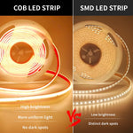 ruban led blanc 296 led flexible adhésif haute luminosité 3000k 4000k 6500k