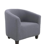 housse fauteuil moderne carreaux gris blanc élastique décorative salon salon maison intérieur
