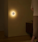 veilleuse nuit blanc moderne adhésive interrupteur auto réglable présence humaine champignon lisse