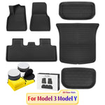 tapis sol coffre tesla model model noir antidérapant 3d fibre synthétique fibre naturelle environnement