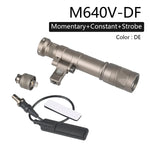 lampe torche tactique led noir texturée clip picatinny rechargeable chasse airsoft moderne