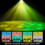 projecteur led effet eau coloré moderne bleu vert jaune rose 2000lm ip67 100w 75w
