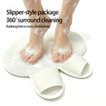 tapis bain silicone noir blanc respectueux environnement texture rugueuse motif souriant moderne adhésif tongs