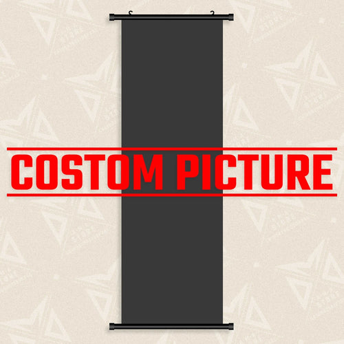 toile peinture personnalisée moderne noir uni opaque clips inclusion différentes tailles