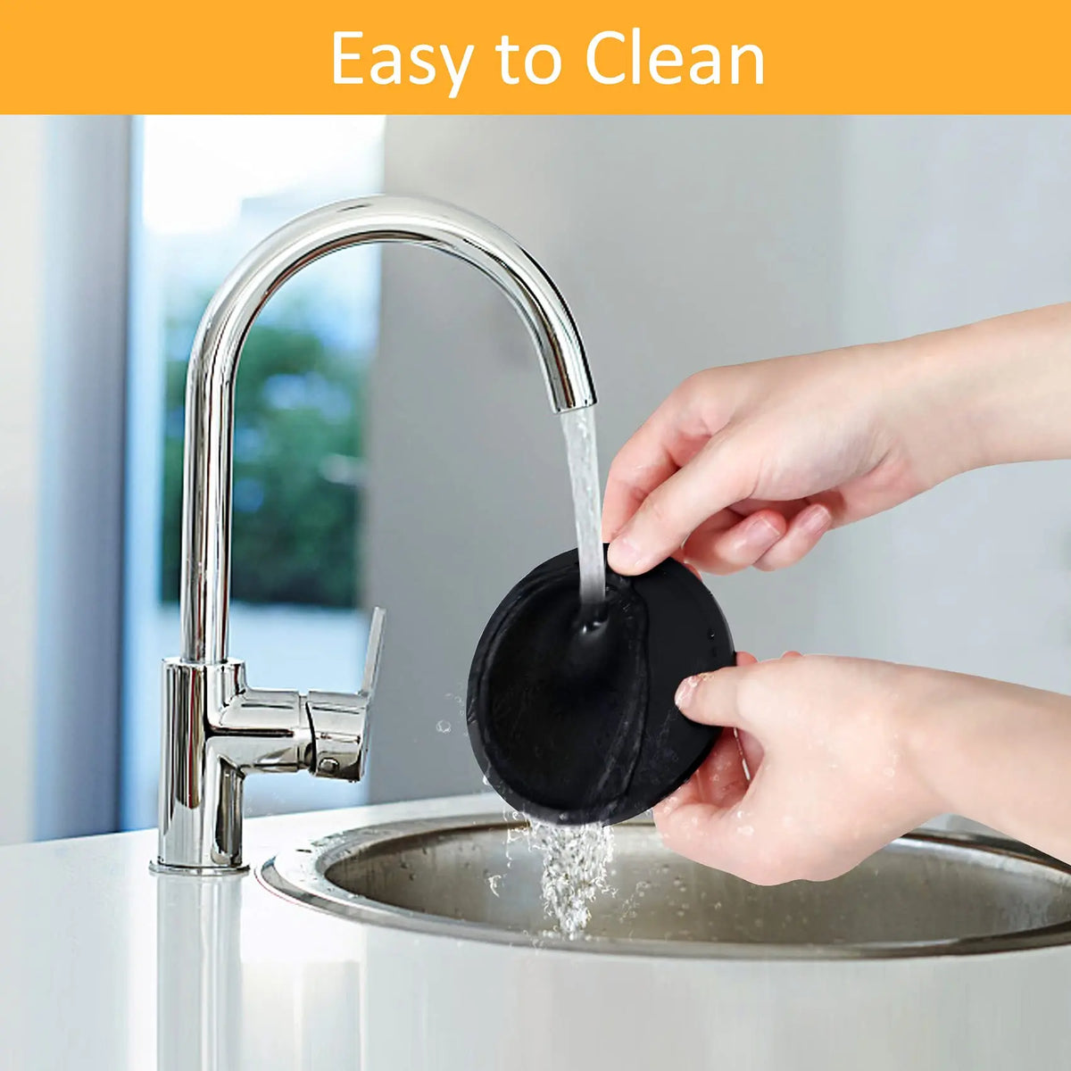 sous verres silicone noirs modernes antidérapants adhésifs protection meuble facile nettoyage durable environment respectful
